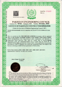 PEC Certificate 2023-2026